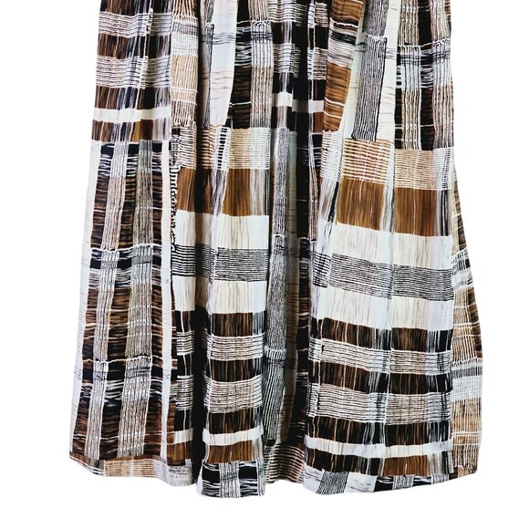 Plenty by Tracy Reese Anthropologie Multi Texture 100% Silk Sleeveless Dress, 4 - Picture 5 of 9